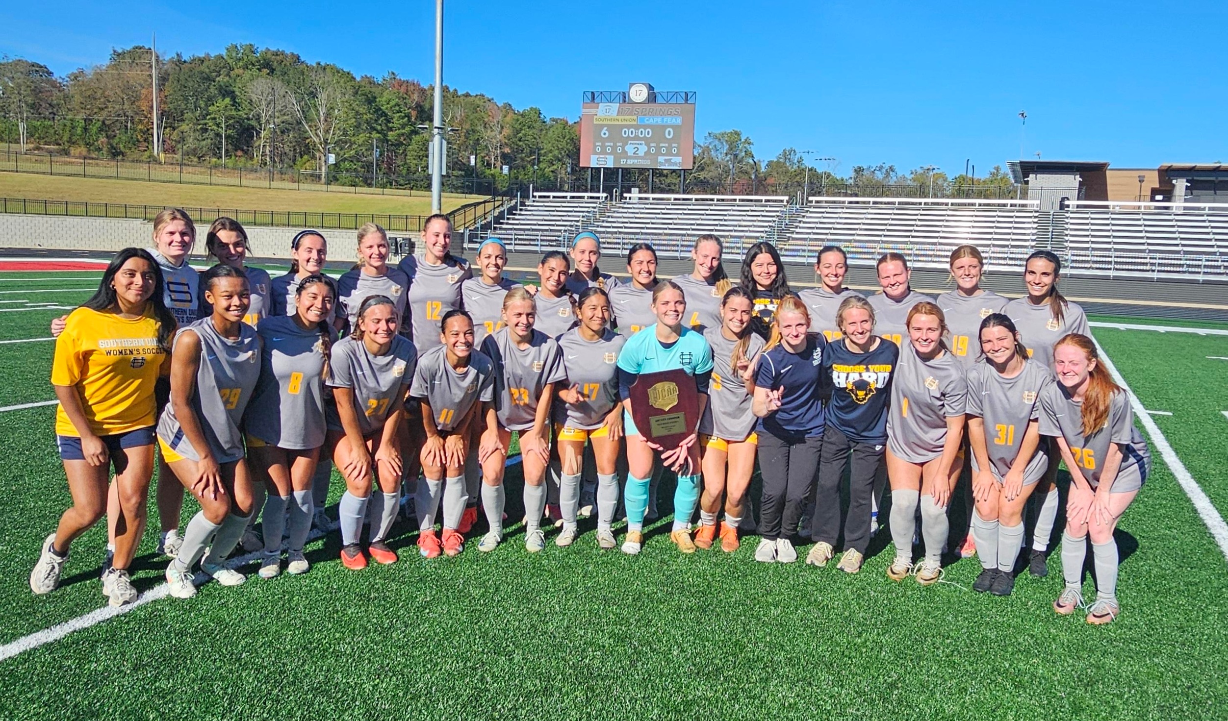 Southern Union Women&rsquo;s Soccer Earns Berth to NJCAA National Tournament
